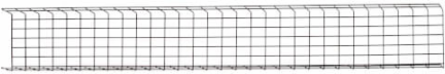 Wire Mesh Cable Tray, 12 in x 2 in x 10 ft, 10 Pack