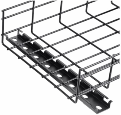 Trapeze Hanging Cross-Bracket for Wire Mesh Cable Trays, 12 in