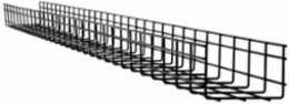 Wire Mesh Cable Tray, 6 in x 4 in x 10 ft, 10 Pack