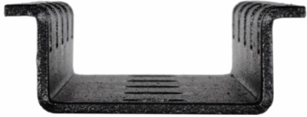 Trapeze Hanging Cross-Bracket for Wire Mesh Cable Trays, 6 in