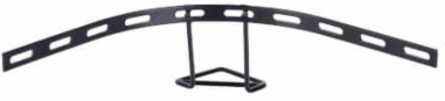 Large Arc Buffer Link Span Kit for Wire Mesh Cable Trays, 4 in Tall