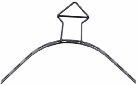 Large Arc Buffer Link Span Kit for Wire Mesh Cable Trays, 4 in Tall