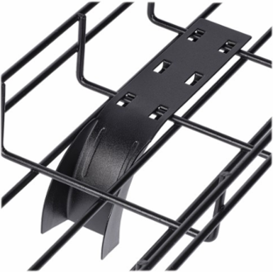 Cable Exit Clip/Dropout Waterfall for Wire Mesh Cable Trays, 45 mm Wide