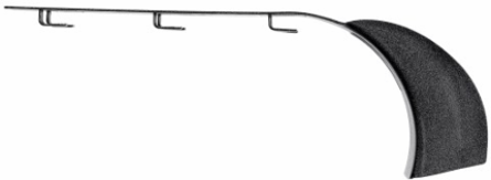 Cable Exit Clip/Dropout Waterfall for Wire Mesh Cable Trays, 45 mm Wide