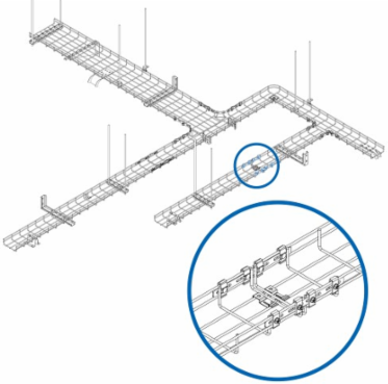 Strengthening Bar Kit for Wire Mesh Cable Trays