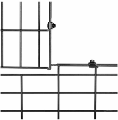 L Coupler Kit for Wire Mesh Cable Trays