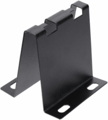 Standoff Base Bracket, Floor Mount, Wire Mesh Cable Trays, Black