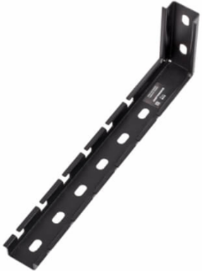 Wall L Bracket, Wire Mesh Cable Trays, 150/300 mm, Black