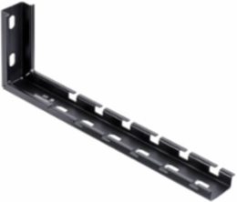 Wall L Bracket, Wire Mesh Cable Trays, 150/300 mm, Black