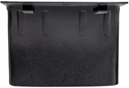 Cable Exit Clip/Dropout Waterfall, Wire Mesh Cable Trays, 90 mm Wide, Black
