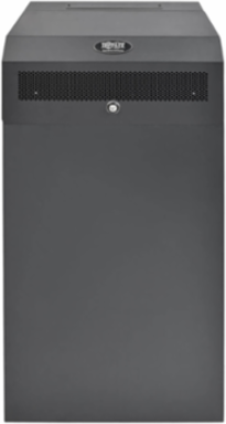 12U Low-Profile Vertical-Mount Wall-Mount Rack Enclosure Cabinet, 35 Inch Depth, 400 lb Capacity