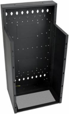 12U Low-Profile Vertical-Mount Wall-Mount Rack Enclosure Cabinet, 35 Inch Depth, 400 lb Capacity