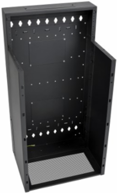 12U Low-Profile Vertical-Mount Wall-Mount Rack Enclosure Cabinet, 35 Inch Depth, 400 lb Capacity