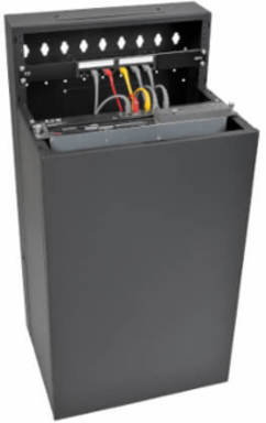 12U Low-Profile Vertical-Mount Wall-Mount Rack Enclosure Cabinet, 35 Inch Depth, 400 lb Capacity