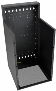 16U Low-Profile Wall-Mount Rack Enclosure Cabinet, Holds Equipment up to 35 Inch Deep, 400 lb Capacity