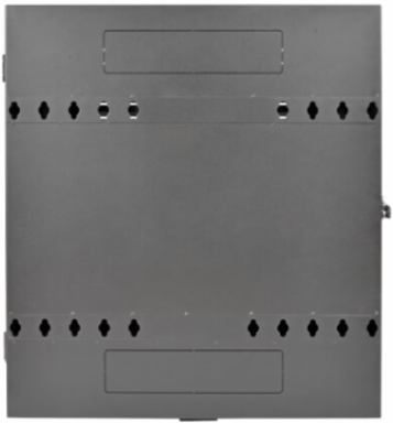 2U Low-Profile Wall-Mount Rack Enclosure Cabinet, 20 Inch Depth, 150 lb Capacity