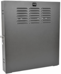 2U Low-Profile Wall-Mount Rack Enclosure Cabinet, 20 Inch Depth, 150 lb Capacity