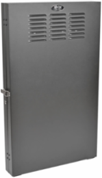 Low-Profile Wall-Mount Server Rack Enclosure, 2U, 36 Inch Depth, 150 lb Capacity