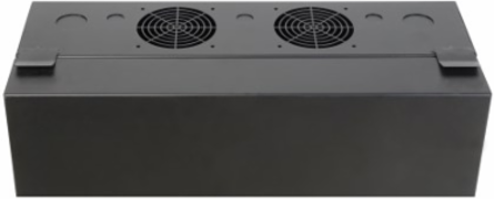 4U Low-Profile Wall-Mount Rack Enclosure Cabinet, 20 Inch Deep, 150 lb Capacity
