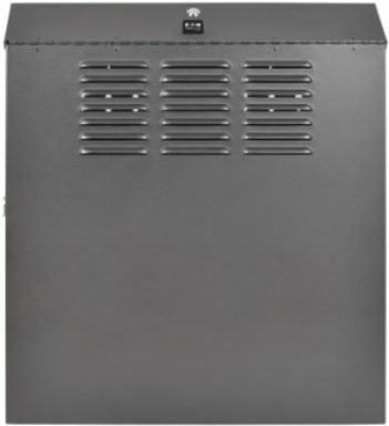 4U Low-Profile Wall-Mount Rack Enclosure Cabinet, 20 Inch Deep, 150 lb Capacity
