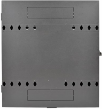 4U Low-Profile Wall-Mount Rack Enclosure Cabinet, 20 Inch Deep, 150 lb Capacity