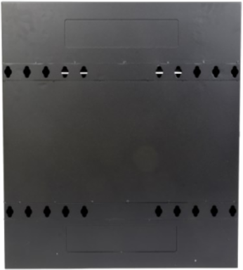 5U Low-Profile Wall-Mount Rack Enclosure Cabinet, 20 Inch Deep, Black