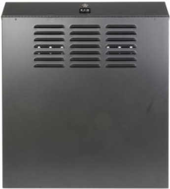 5U Low-Profile Wall-Mount Rack Enclosure Cabinet, 20 Inch Deep, Black