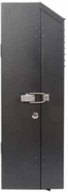 5U Low-Profile Wall-Mount Rack Enclosure Cabinet, 20 Inch Deep, Black