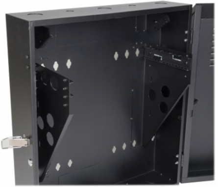 5U Low-Profile Wall-Mount Rack Enclosure Cabinet, 20 Inch Deep, Black