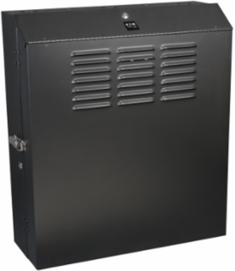 5U Low-Profile Wall-Mount Rack Enclosure Cabinet, 20 Inch Deep, Black