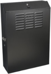 5U Low-Profile Vertical-Mount Wall-Mount Rack Enclosure, Fits Equipment Up to 36 Inch Deep