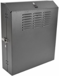 SmartRack 6U Vertical-Mount Wall Enclosure Cabinet, 20 Inch Depth, 150 lb Capacity