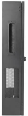 SmartRack 3U Low-Profile Vertical-Mount Switch-Depth Wall-Mount Structured Wiring Enclosure, Adjustable Equipment Brackets