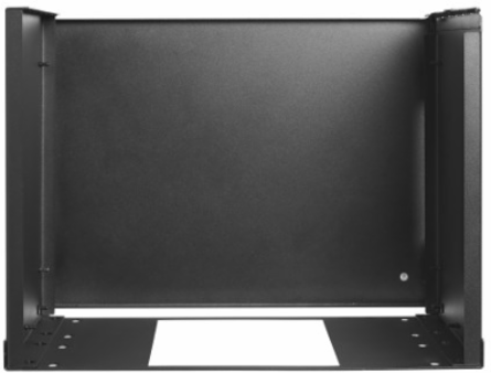 Wall-Mount Bracket with Shelf, 12U, Hinged, Small Switches/Patch Panels