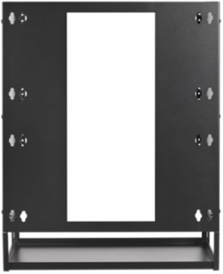 Wall-Mount Bracket with Shelf, 12U, Hinged, Small Switches/Patch Panels
