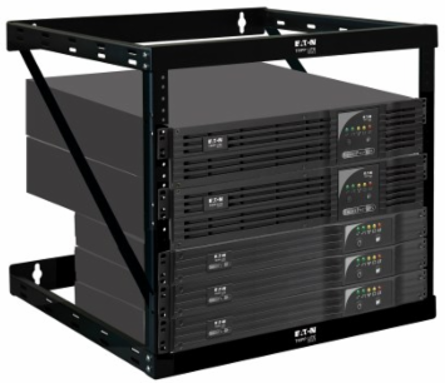 12U Heavy-Duty Open Frame Wall-Mount Rack, 18 Inch Depth, 200 lb Capacity