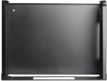 Wall-Mount Bracket with Shelf, 4U, Hinged, for Small Switches and Patch Panels