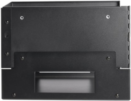 Wall-Mount Bracket with Shelf, 4U, Hinged, for Small Switches and Patch Panels