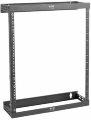 22U Expandable Ultra Low-Profile Wall-Mount Open Frame Rack, 5.75 Inch Max Depth