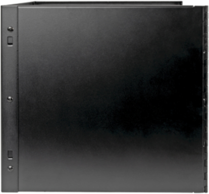 8U Hinged Wall-Mount Bracket, 15 Inch Max Device Depth, Black