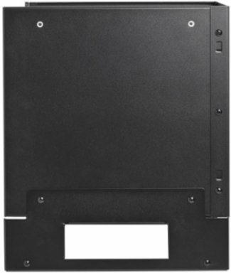 Wall-Mount Bracket with Shelf, 8U, Hinged, for Small Switches and Patch Panels