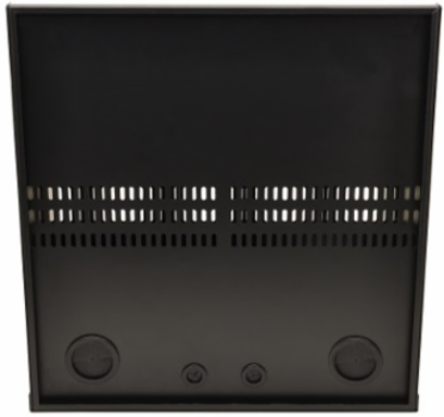 Wall-Mount Double Shelf for IT Equipment, 20 in Wide, Up to 250 lb