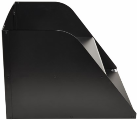 Wall-Mount Double Shelf for IT Equipment, 20 in Wide, Up to 250 lb
