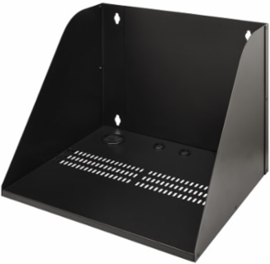Wall-Mount Shelf for IT Equipment, 20 in Wide, Up to 200 lb