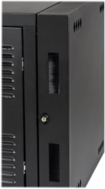 SmartRack 12U IP54 Wall-Mount Rack Enclosure, 20.5 Inch Depth, 230V