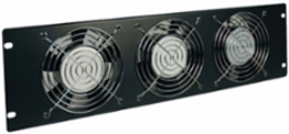 3U Rack Panel with 3 High-Performance 208-240V Fans, 315 CFM