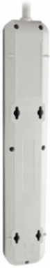 7-Outlet Surge Protector, 1080 Joules, 6 ft Cord, Light Gray Housing