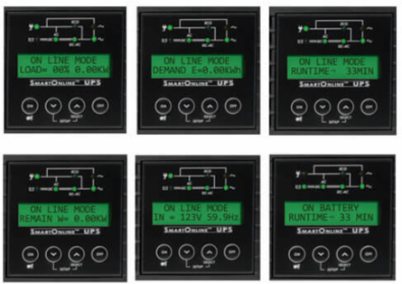 1000VA 900W Rackmount Double-Conversion UPS - 6 Outlets, 2U Height, USB