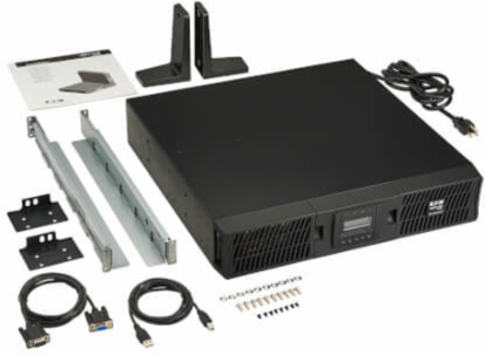 120V 1000VA Double-Conversion UPS with 6 Outlets, Extended Runtime, 2U Rackmount