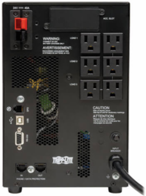 SmartOnline 1kVA 900W Tower UPS with LCD, USB & Network Card Options